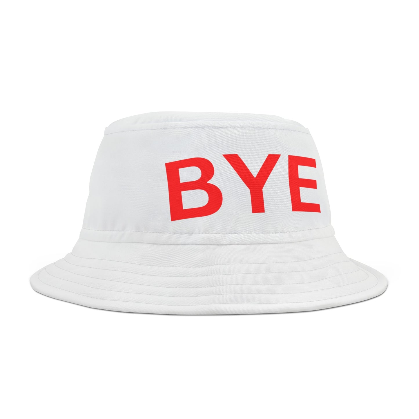 Turn Heads with Our "Hi" and "Bye" Bucket Hat