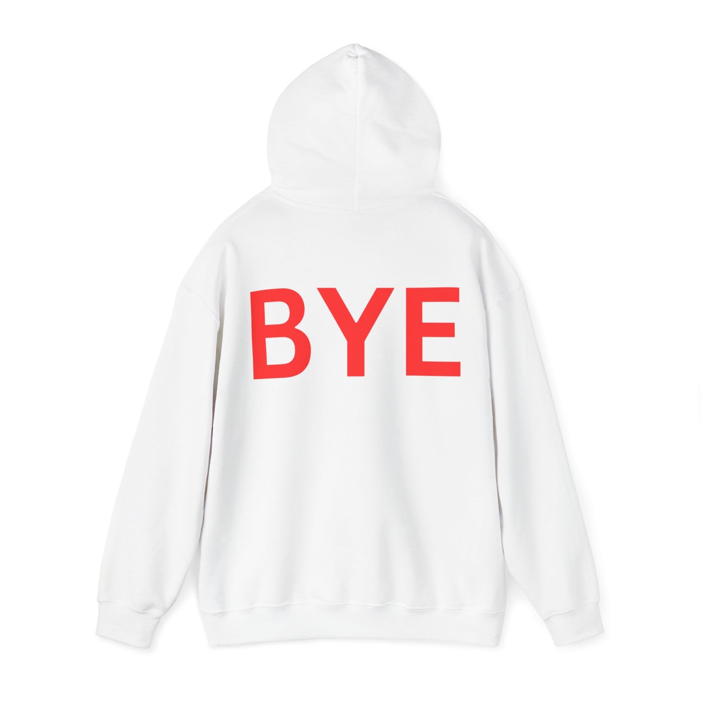 Make an Entrance and an Exit with Our "Hi" and "Bye" Hoodie Sweatshirt