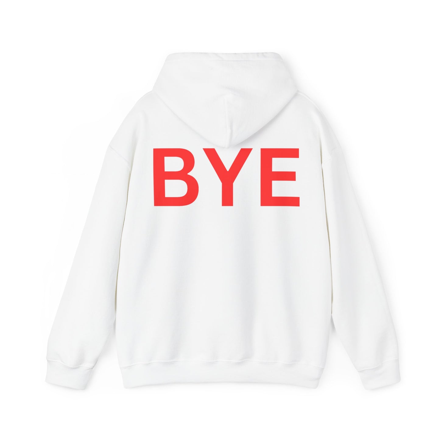 Make an Entrance and an Exit with Our "Hi" and "Bye" Hoodie Sweatshirt