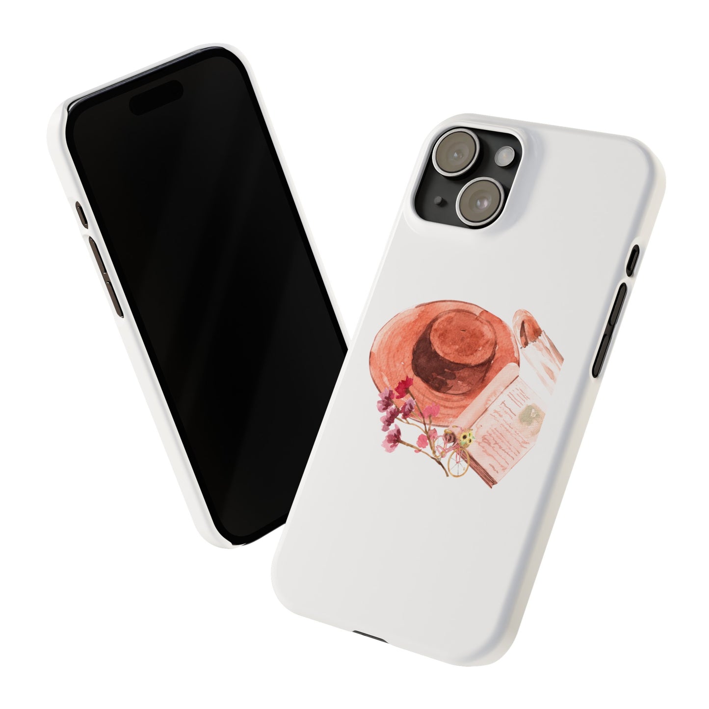 Protect Your Phone and Your Mindset with Our "Living in the Moment" iPhone 15 Case