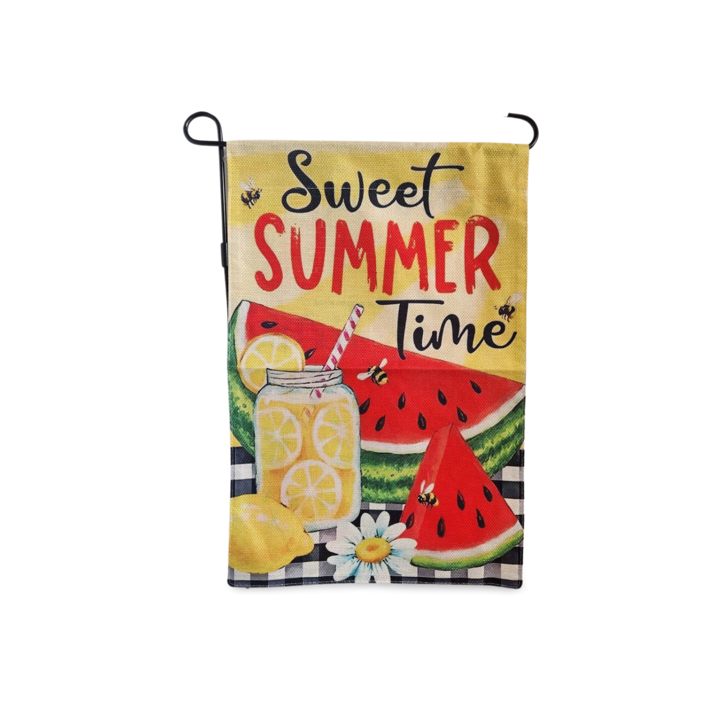 Sweet Summertime Garden Flag Double-Sided