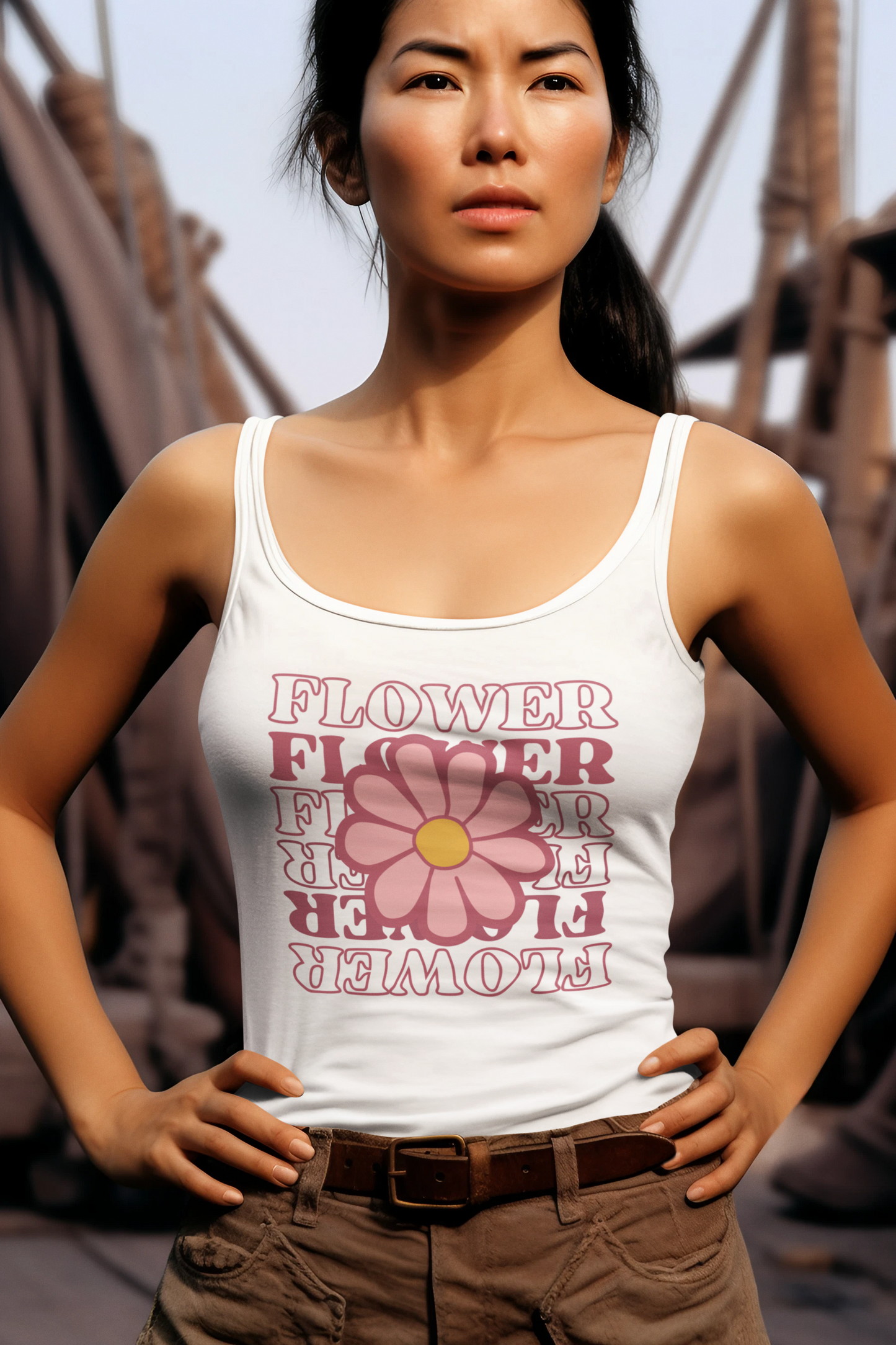 Tank Top Flower